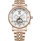 Vortex Tourbillon With Bracelet - RoseGold White