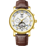 Vortex Tourbillon With Strap - YellowGold White