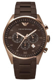 Emporio Armani Men's Brown Chronograph Watch  AR5890-S