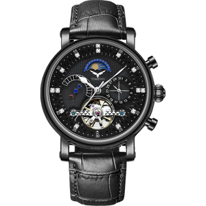 Phantom Tourbillon With Strap - All Black