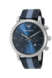 Emporio Armani Men’s Quartz Nylon Strap Blue Dial 46mm Watch AR1949