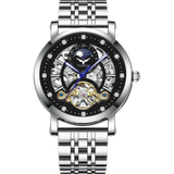 Steller Tourbillon With Bracelet - Silver Black