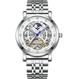 Steller Tourbillon With Bracelet - Silver White