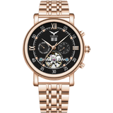 Vortex Tourbillon With Bracelet - RoseGold Black