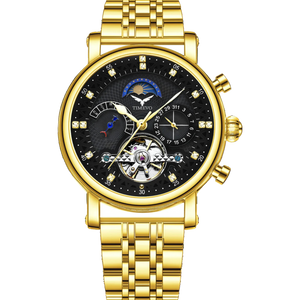 Phantom Tourbillon With Bracelet -YellowGold Black