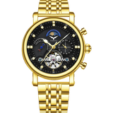 Phantom Tourbillon With Bracelet -YellowGold Black