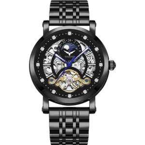 Steller Tourbillon With Bracelet - All Black