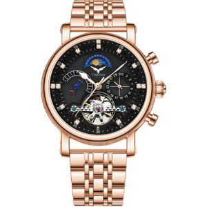 Phantom Tourbillon With Bracelet - RoseGold Black