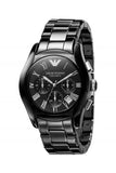 Emporio Armani Women's AR1401 Ceramic Black Chronograph Dial Watch