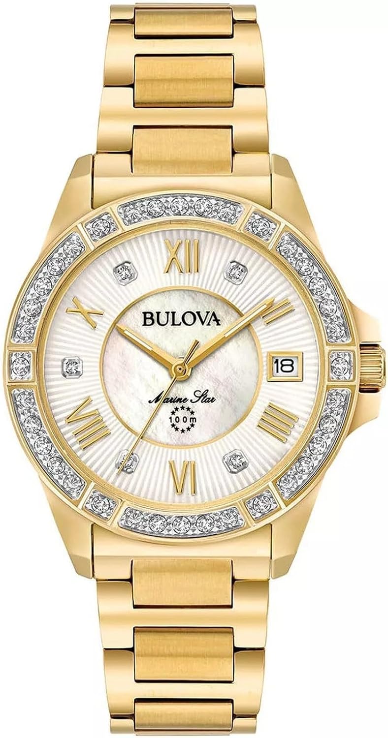 Should You Buy Bulova Ladies' Marine Star 'Series L' 3-Hand Day Date Quartz Diamond Watch, Sapphire ...? Honest Review & Buying Guide