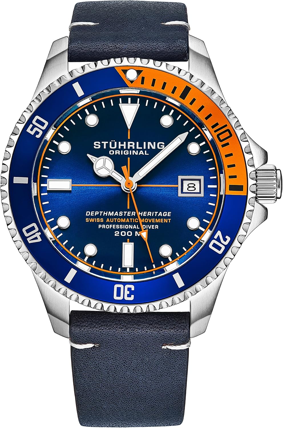 Stuhrling Original Mens Swiss Automatic Silver Stainless Steel Professional DEPTHMASTER Dive Watc... - Detailed Review, Pros, Cons & Final Verdict